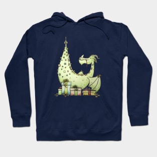 Christmas tree dragon Hoodie